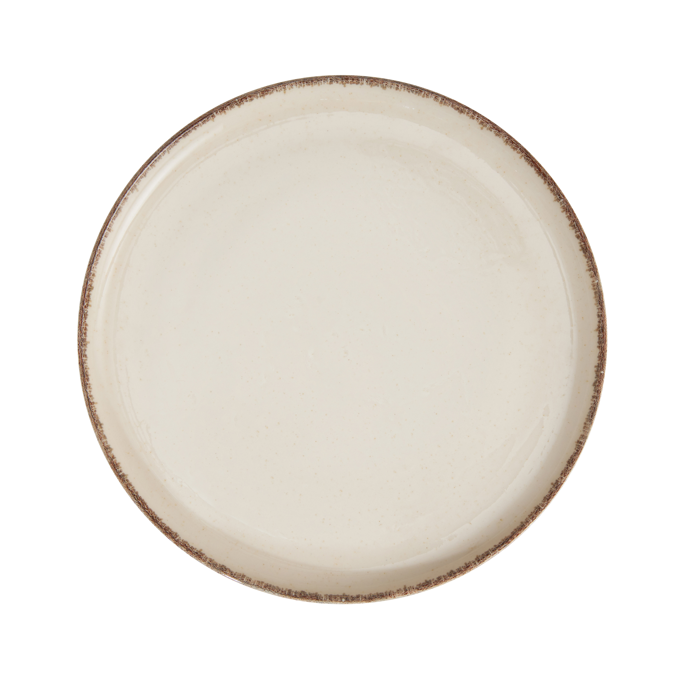 Cosy Trendy - Conico Assiette Plate Beige Sable 27 cm - Les Secrets du Chef